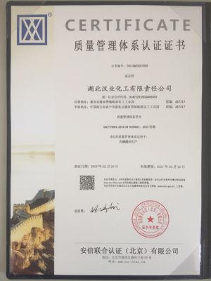 Quality management system certification